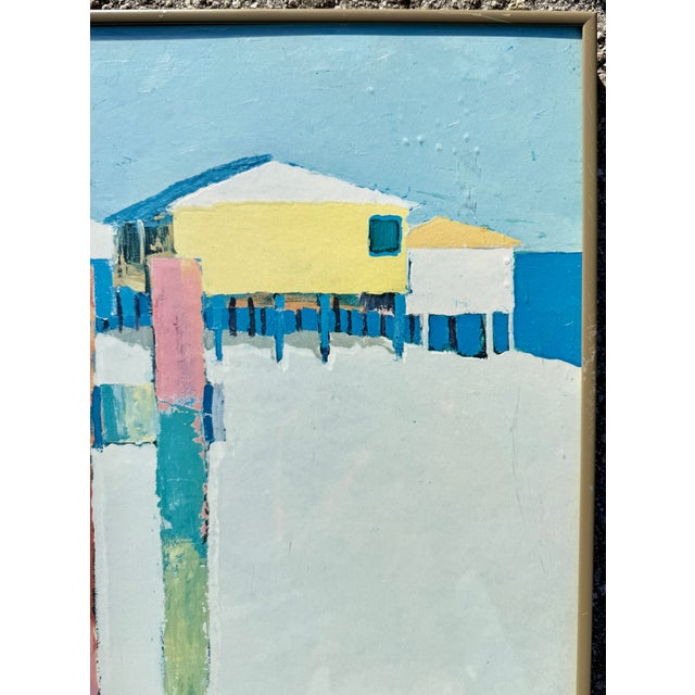 "Rainbow Beach" by Dan Poole Offset Print For Sale In Miami - Image 6 of 9