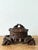 Brown Vintage Boho Black Forest Hand Carved Casket Box For Sale - Image 8 of 12