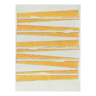 Claudio Verna, Levels, 1970s, Lithograph For Sale