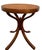 17 3/4”Diam x 19 3/4”H. Base: 19”W x 19”D Discover timeless sophistication with this exquisite Thonet-style martini table,...