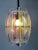 Mid-Century Acrylic & Mono Filament Pendant Lamp with Color Accents, Czech Republic, 1950s For Sale - Image 8 of 11