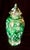 1960s Green Speckled Ginger Jar For Sale - Image 6 of 10