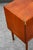 1960s Mid Century Danish Modern End Table Side Entryway Teak 3 Drawers Wood Cabinet For Sale - Image 5 of 12