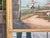 19th Century English Gilt Trumeau Mirror with Hunting Scene Oil Painting For Sale - Image 9 of 12