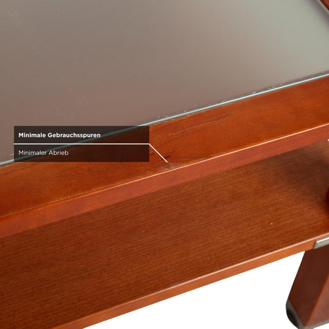 Brown Coffee Tables in Wood and Glass from Hülsta, Set of 2 For Sale - Image 8 of 18