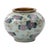 Late 19th Century Antique Miniature Japanese Cloisonne Enamel Celadon Color Vase With Butterflies For Sale - Image 5 of 5