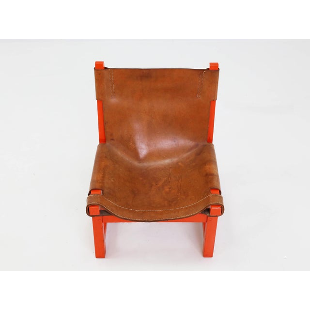 Riaza Hunting Children's Chair by Muñoz Paco for Darro, Spain, 1959 For Sale - Image 10 of 14