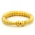 Ilias Lalaounis 1970s 22k Gold Neolithic Revival Ribbed Bracelet For Sale - Image 13 of 15