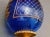 Mid 20th Century Faberge Cobalt Blue Cut Crystal Gold Gilt Rose Flower & Fruit Basket Egg #0681 For Sale In Miami - Image 6 of 8