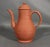 English English Stoneware Pottery Redware Engine Turned Coffee Pot For Sale - Image 3 of 7