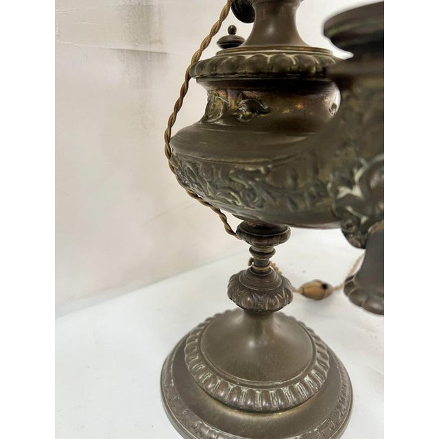 Electrical Oil Lamp, 19th Century For Sale - Image 10 of 17