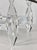 Amparo Calderon Tapia “Diamante” Sculptural Lucite & Glass Coffee Table For Sale - Image 16 of 18