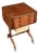 Antique Drop Leaf Ladies Work Table, English, Sewing, Writing, Regency, c.1820 For Sale