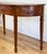 Late 20th Century Vintage Traditional Wood Demi-Lune Table For Sale - Image 5 of 11