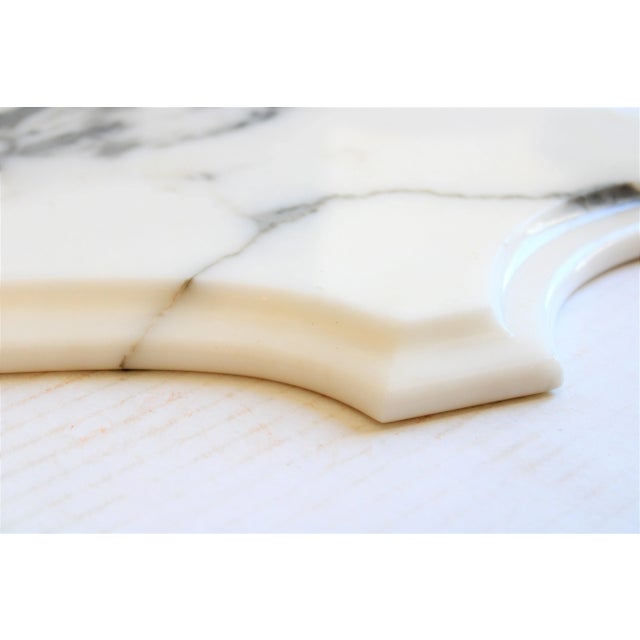 Antique Italian Polished Marble Wall Mount Ledge/Shelf For Sale - Image 4 of 8