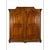 Louis XVI Walnut Armoire with Fine Marquetry For Sale - Image 5 of 8