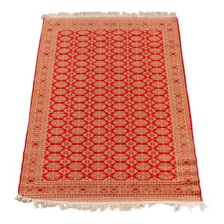 Persian Bokhara Rug, 6' 5" X 4' 6" For Sale