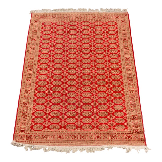 Persian Bokhara Rug, 6' 5" X 4' 6" For Sale