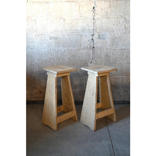 French Country Style Plant Stands, a Pair For Sale - Image 4 of 6