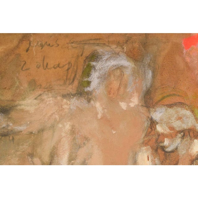 Vicente Vela, Large Figurative Expressionist Nude Studies, 1997, Oil on Canvas, Set of 2 For Sale - Image 17 of 18