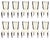 Art Deco Dining Chairs in Lacquer & Alcantara, Paris, 1930, Set of 10 For Sale