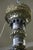 Beaux-Arts Extraordinary 19th Century Beaux Arts Four Arm Brass & Zinc Globe Light Chandelier-Stanford White Gatsby MansionStyle- 37éw. For Sale - Image 3 of 9