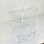 Metal 1970s Vintage Boho Chic Hollywood Regency Wire Loop Design 3-Tier Plant Stand, After Salterini For Sale - Image 7 of 13