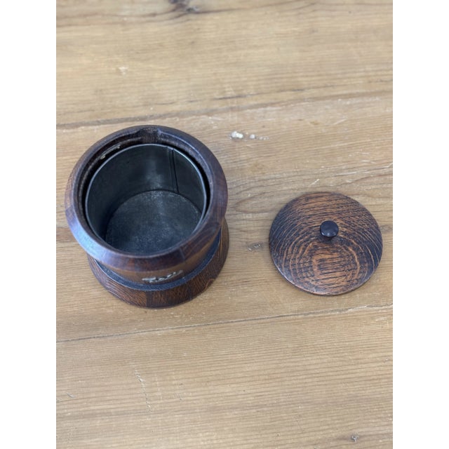 Early 20th Century Vintage English Tea Caddy For Sale - Image 5 of 8