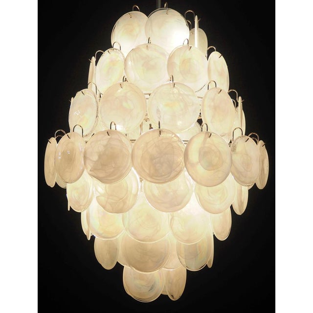 Vintage Italian Murano Chandeliers, 1990, Set of 2 For Sale - Image 11 of 17