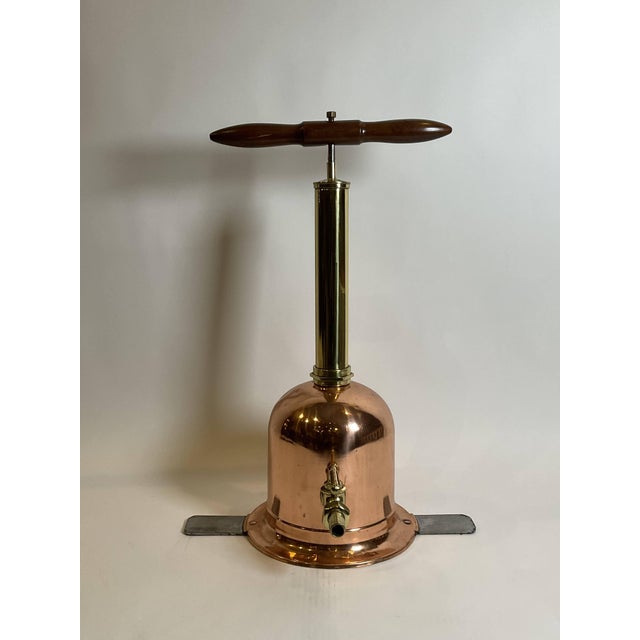 Traditional Diving Pump With Copper Tank For Sale - Image 3 of 10