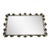1950s Hollywood Regency Gilded Brass Vanity Mirror Tray For Sale