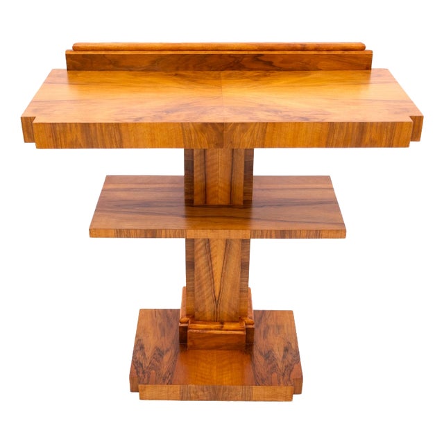Art Deco Console Table, Poland, 1950s For Sale