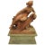 19th Century Ariadne and the Panther Terracotta Statue With Plinthe For Sale - Image 11 of 11