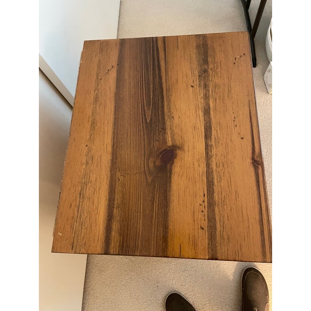 1990s Woodland Furniture Nightstand For Sale - Image 6 of 8