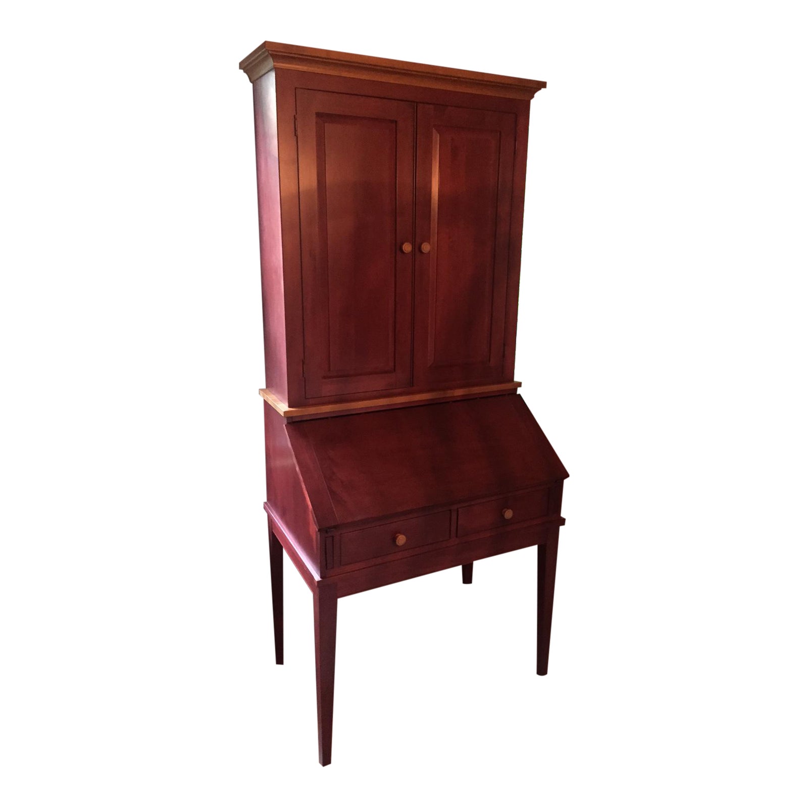 Ethan Allen Secretary Desk Chairish