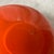 1950s Vintage 1950s Alfredo Barbini Murano Glass Bowl Vibrant Orange With Gold Flecks - 3 LBS For Sale - Image 5 of 5