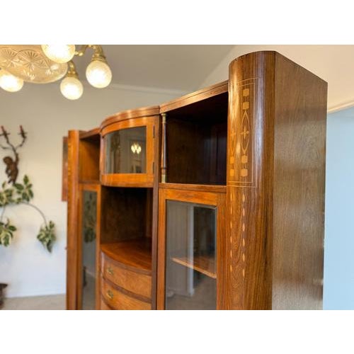 Art Nouveau Display Bookcase, 1890s For Sale - Image 10 of 18