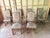 Mid 20th Century Mid 20th Century French Louis XIII Style Os De Mouton Dining Chairs - Set of 6 For Sale - Image 5 of 15