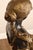 Late 20th Century Neoclassical Style Pair Of Bronze Figural Torchere Floor Lamps For Sale - Image 17 of 18