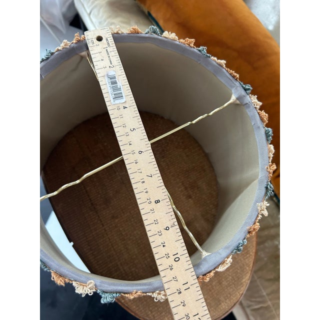 2020s Antique Fabric Handmade Lampshade For Sale - Image 5 of 7