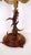 Antique Antler and Beaded Fabric Shade Table Lamp, 1930s/40s, Single Light, 73 Cm High from Unbekannt For Sale - Image 3 of 9