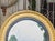 English Large 19th Century English Giltwood Convex Mirror With Ebonized Inner Trim For Sale - Image 3 of 10