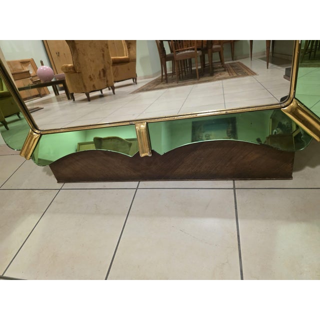 Vintage Mirror by Luigi Fontana, 1940s For Sale - Image 15 of 17