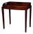 19th Century English Mahogany Butler Serving Tray on Stand For Sale