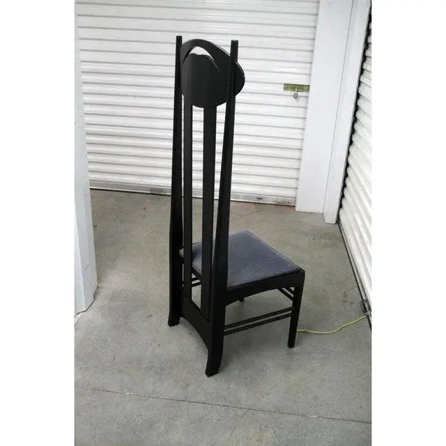 Late 20th Century Set of 8 Argyle Chairs by Charles Rennie Mackintosh for Atelier International For Sale - Image 11 of 12