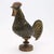 Hen & Rooster wood carving Early C20th . Hen lays wooden egg , 1917. Rooster is a piggy bank. * Hens beak tip broken. This...