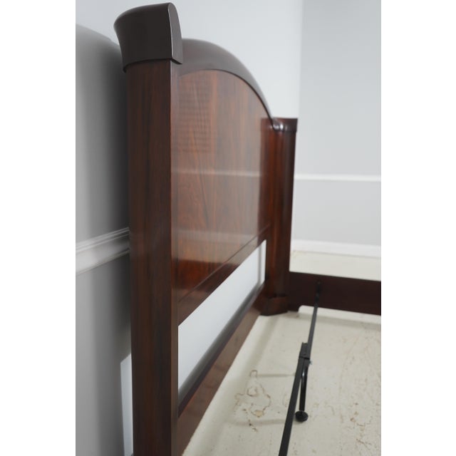 2000 - 2009 Henkel Harris Flame Mahogany King Size Bed For Sale - Image 5 of 18