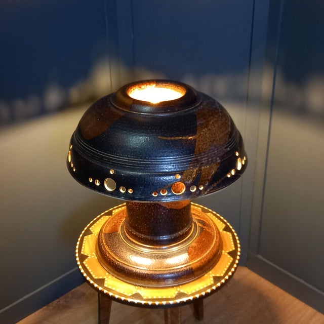 Vintage Mushroom Table Lamp, 1960s For Sale - Image 3 of 8