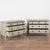 19th-century Swedish pair of pine chests of drawers with a newer professionally applied layered gray painted finish. The...