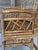 Wood A Pair-Restored Thomasville Brighton Pavilion Scorched Bamboo Armchairs For Sale - Image 7 of 12